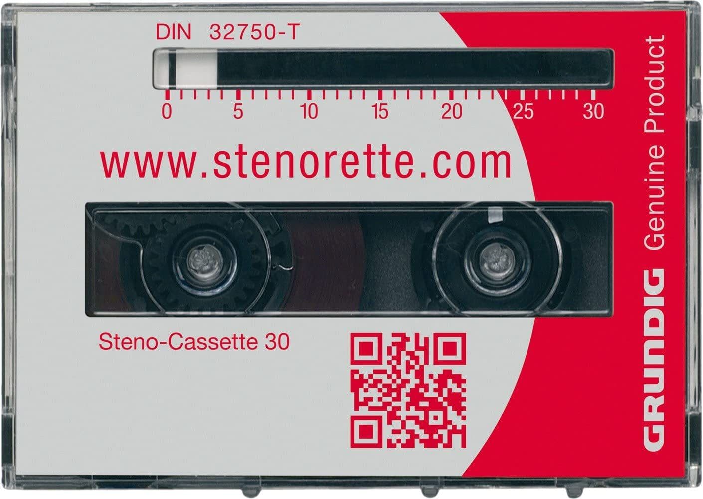 Grundig 670 Steno Cassette Tape 30 Single