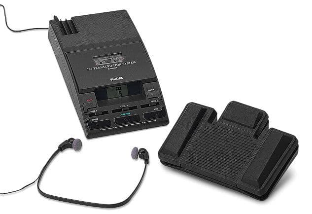 Philips LFH725T Mini Cassette Desktop Transcriber Refurbished