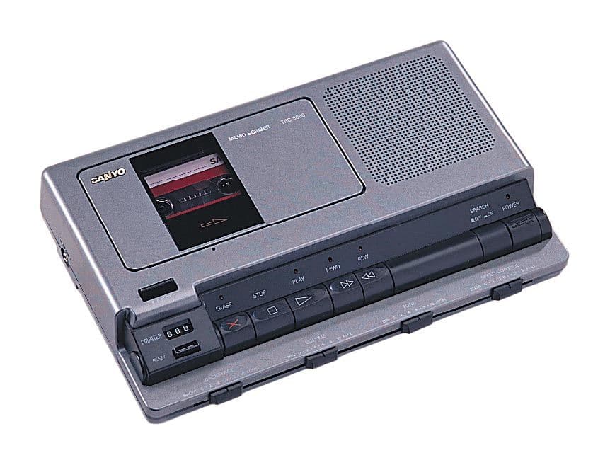 Sanyo TRC-8080 Standard Cassette Transcriber TRC8080 Repackaged
