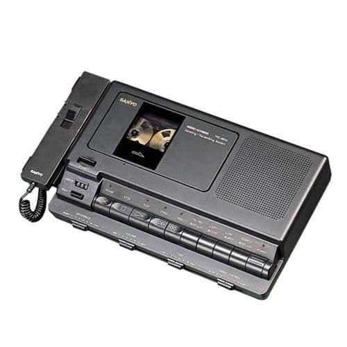 Sanyo TRC-8800 Standard Compact Cassette Dictation Machine TRC8800 Refurbished