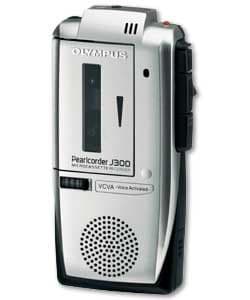 Olympus Micro Cassette J300 Portable Dictation Machine Refurbished