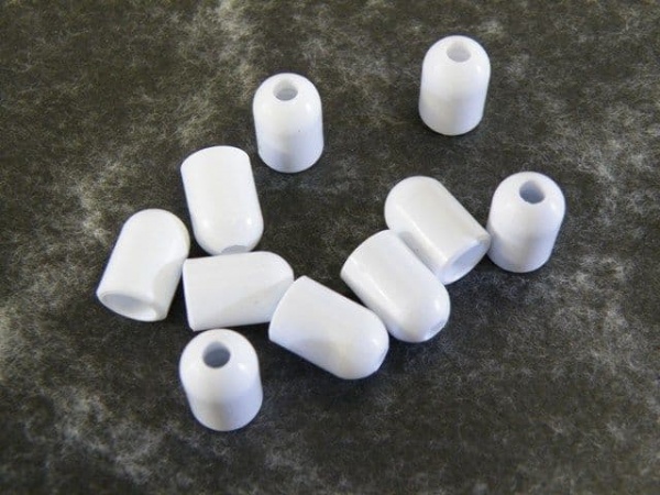Philips LFH127 Transcription Headset Replacement Plastic Eartips For LFH232 White
