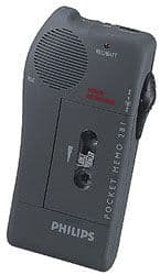 Philips LFH281 Mini Cassette Pocket Memo 281 Ex Demo