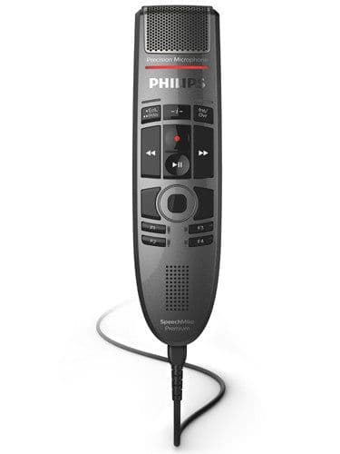 Philips SMP3700 SpeechMike Premium Touch Dictation Microphone Refurbished