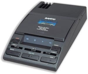 Sanyo TRC-7090 Mini Cassette Transcriber  Refurbished